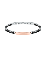 Sector Ceramic bracelet for men silver , Rose gold size 19cm