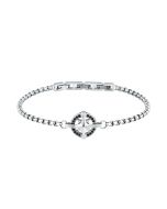 Morellato VRSLA gent bracelet steel silver , Black
