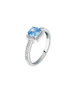 Morellato Tesori Ring For Women Silver , Blue size 14