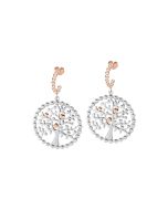 Morellato Talismani Earring For Women Silver ,Rose Gold