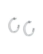 Morellato Creole Earring For Women , Silver