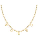 Morellato PAILLETTES necklace for women steel gold 