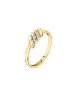 Morellato TORCHON ring for women gold size 16