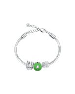 Morellato Drops Bracelet For Women Silver , Green