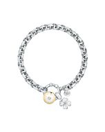Morellato Drops Bracelet For Women Silver , Gold