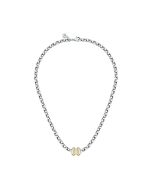 Morellato Drops Necklace For Women Crystal ,Silver / Gold