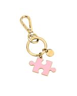 Morellato LUCKY ladies keyring steel gold , Pink