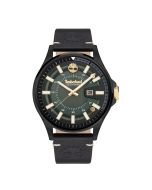 Timberland LEA Quartz gent watch with black leather strap