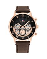 Tommy Hilfiger Skeleton men watch with day-date 
